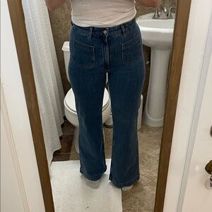 & other stories Classic Blue Women's flare  Jeans